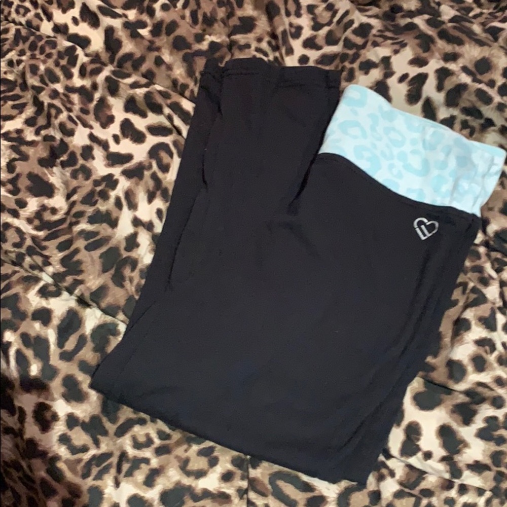Leopard waisted leggings